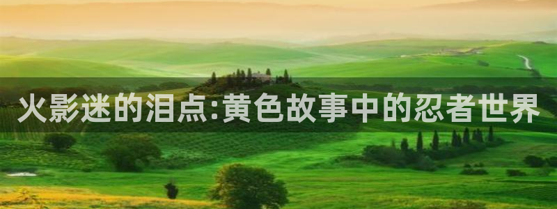 歪歪漫画—汗汗漫画：火影迷的泪点:黄色故事中的忍者世界